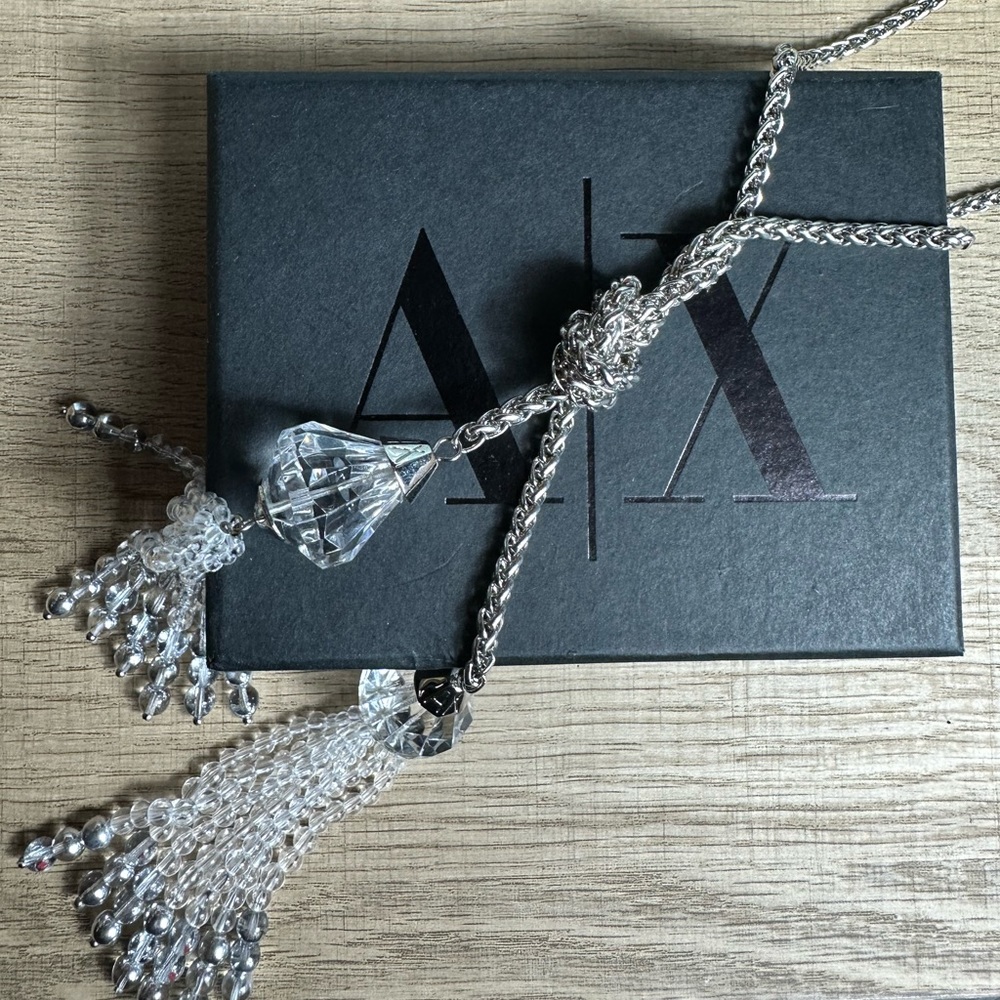 A/X Armani Exchange Tassel Necklace NWT!